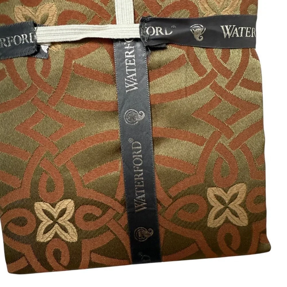 Waterford Pillowcase Bogden Cinnabar One Standard Sham Satin Luxury NEW